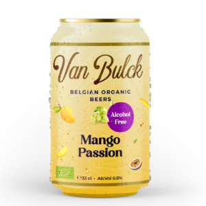 Van Bulck Mango Passion Bio 0,4% Alcohol Free (Blik | 24x33cl)